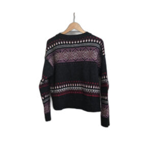 Ladies Lucky Brand Women's Fair Isle Crew Sweater (M"